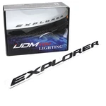 Matte Black Finish 3D Raised Font Hood Letter Pieces 2011-UP Ford Explorer. Fixed Price $18.99.