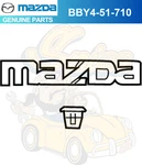 2010-2013 Mazda Logo Emblem Badge Nameplate Ornament Front BBY4-51-710. Fixed Price $25.23.