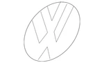 Genuine Volkswagen Nameplate 5C6-853-675-BB-2ZZ. Fixed Price $46.04.