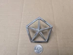 Dodge Chrysler Oem New Nos Chrome 3" Pentastar Emblem Badge Logo Name 4270517. Fixed Price $59.99.