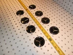 Mercedes 73-81 W116 280SE Steering Wheel Center 3/8" Black Star Only. Fixed Price $41.00.