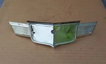 1949 Desoto Deluxe Custom S13 Nos Mopar Hood Front Medallion Base. Fixed Price $135.00.