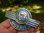 737873 Morris Minor 1000 Bonnet Badge Original Emblem Hood Ornament. Fixed Price $48.99.