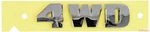 Oem Toyota 4RUNNER Door 4WD Emblem 75442-35150 Fits 2003-2009. Fixed Price $34.00.