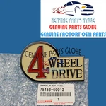 Genuine Toyota 69-80 Land Cruiser Rear Right 4WD Emblem Nameplate 75453-60012. Fixed Price $32.11.