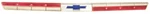 Chevy Impala Emblem Hood Plastic Insert Only 1964. Fixed Price $135.30.