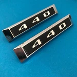 1967 Amc Rambler American Fender Emblems 3553644, 440-6 Cylinder 232 Ci. Fixed Price $64.00.