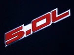 Ford Mustang Gt 5.0L 302 F150 Crown Vic Engine Block Emblems Badge Red Pair. Fixed Price $12.95.
