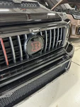 Brabus Double-b Emblem On Radiator Grille Mercedes Benz G-class G63 Amg 2019UP. Fixed Price $1495.00.