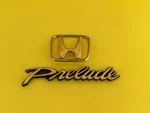 1992 1993 1994 1995 1996 Honda Prelude Door Rear Gold Emblem Logo Badge Oem. Fixed Price $42.49.