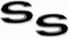 Chevrolet Camaro Emblem 69-72 Fender Ss Black Pair. Fixed Price $188.10.