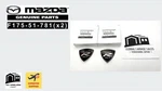 Mazda Oem F175-51-781 (X2) Spirit Fender Side Emblem Badge Ornament RX-7 FD3S. Fixed Price $80.99.