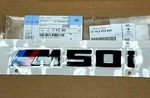 Bmw Genuine G06 X6 Black Trunk Emblem "M50I" Lettering Decal Badge New. Fixed Price $83.99.