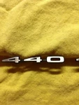 Mopar Nos 440 Hood Emblen R/t Coronet Super Bee. Fixed Price $200.00.