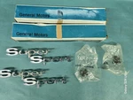 Nos Pr 1967 Chevelle Ss Super Sport Rear Quarter Panel Emblem Gm 4229717. Fixed Price $149.95.
