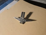 Vintage 1965 Chevrolet Corvair Monza Interior Door Panel Emblem 4485535. Fixed Price $10.00.