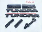 Gloss Black Emblems Overlay 2014-2021 Toyota Tundra Genuine Oem PT948-34181-02. Fixed Price $64.00.