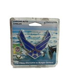 U.s. Air Force Chrome Metal Auto Emblem (wings) Officially Licensed Elektroplate. Fixed Price $17.97.