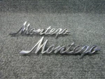 Pair Of Vintage Mercury Montego Emblems Badges Scripts Rear Fender 1960S 1970S. Fixed Price $29.99.