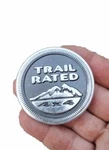 Jeep Grand Cherokee Wrangler Liberty Trail Rated Emblem Badge Logo Oem. Fixed Price $16.00.