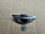 Mini Oem Cooper 5/8" Plastic Emblem Badge Logo Nameplate 2 754 973 51 14. Fixed Price $29.99.