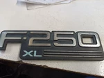 Ford F250 Xl Fender Emblem Used Actual Item F2TB-16B114. Fixed Price $16.99.