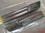 Nissan Gt-r R35 Genuine Front Side Fender Pure Emblem Silver Right Left Pair Oem. Fixed Price $142.91.