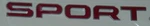 Land Rover Oem L494 Range Sport Chrome Trimmed Red Tailgate Badge. Fixed Price $78.85.