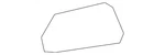 Genuine Audi Headlight Washer Cover 4KE-955-275-A-GRU. Fixed Price $61.15.