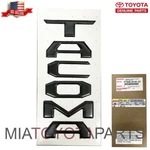 Oem Toyota 2018-2023 Tacoma Flat Black Tailgate Emblem Insert PT948-35181-02. Fixed Price $62.99.