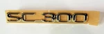 Fits Lexus SC300 Gold 24K Rear Emblem Word 1992 1993 1994 1995 1996 1997. Fixed Price $78.00.