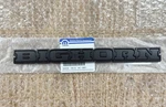 Bighorn Emblem Nameplate Badge 2019-2026 Dodge Ram Dt 1500 68282632AC Mopar Oem. Fixed Price $98.07.