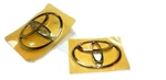 93-98 Fits Set Toyota Supra Front & Rear Bumper Gold Emblem 94 95 96 97. Fixed Price $152.94.