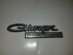 1971 Charger Dodge Division Nos Mopar #3570035 Trunk Nameplate Emblem Chryco. Fixed Price $70.00.