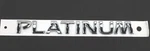 New Oem "platinum" Liftgate Emblem Badge 908966RJ0A For Nissan Rogue 2021-2023. Fixed Price $52.95.