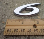 Mazda 6 Trunk Emblem Badge Decal Logo Symbol Oem Genuine Original Factory Stock. Fixed Price $14.90.