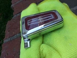 93-96 Lincoln Mark Viii Trunk Lock Cover. Fixed Price $95.00.