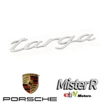 Porsche 911 Targa Script Rear Deck Emblem Satin Aluminum #99755923705. Fixed Price $82.50.