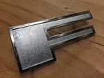 1973 Ford Series Truck 4X4 Nos Fomoco Grill Emblem "f" D3TB-16606-AC. Fixed Price $45.08.
