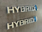 Toyota Prius 10-15 Hybrid Chrome Side Fender Emblems Pair X2 Genuine Oem Badges. Fixed Price $17.95.