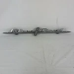 1948 Pontiac Silver Streak Hood Side Emblem Original Gm Name Plate 510560. Fixed Price $72.99.