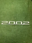 Vintage 1974-1976 Bmw 2002 Emblem Script Genuine Classic Oem Badge Rear Used.. Fixed Price $36.99.