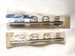 2X Mercedes-benz W123 230E Trunk Badge Logo Emblem Sign 1238172015 Nos Pcs. Fixed Price $130.00.