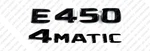 Black Emblems Badges New For Mercedes-benz E450 4MATIC W210 W211 W212 W213 W214. Fixed Price $27.99.