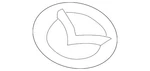 Genuine Mazda Engine Cover Emblem PX1P-10-2D9. Fixed Price $17.06.