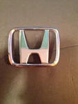 96-00 Honda Civic 97-01 Crv Emblem Rear Silver P# 75701 SK7 0400 Genuine. Fixed Price $19.95.