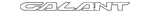 Genuine Mitsubishi Nameplate 7415A054. Fixed Price $21.23.
