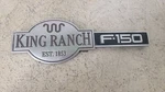 2001-2003 Ford F-150 F150 King Ranch Oem Silver Rear Bed Tailgate Emblem. Fixed Price $40.84.