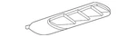 Genuine Mercedes-benz Fender Insert Emblem 206-880-86-03. Fixed Price $177.30.