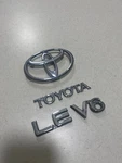 92-94 Toyota Camry V6 Back Door 75441-06010 Emblem 75447-33010 Nameplate Set. Fixed Price $29.95.